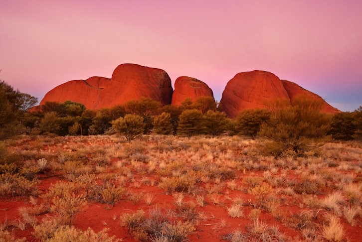 Alice Springs, Uluru Ayers Rock, Kata Tjuta Olgas & Kings Canyon Touring