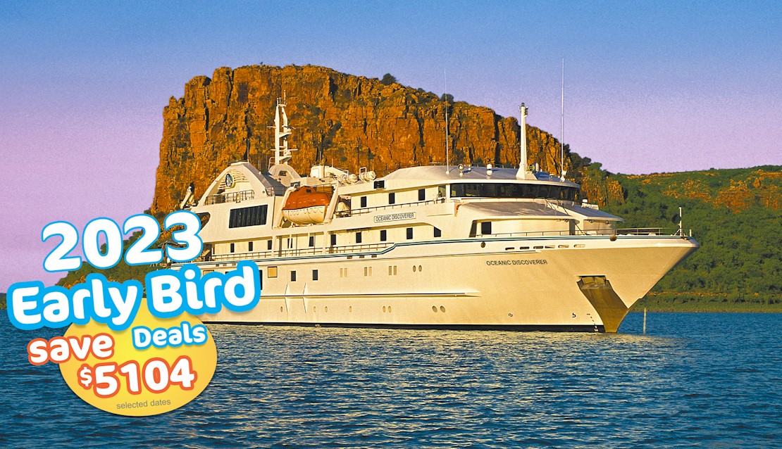 Kimberley Coast Explorer Cruise with Darwin & Broome Stays