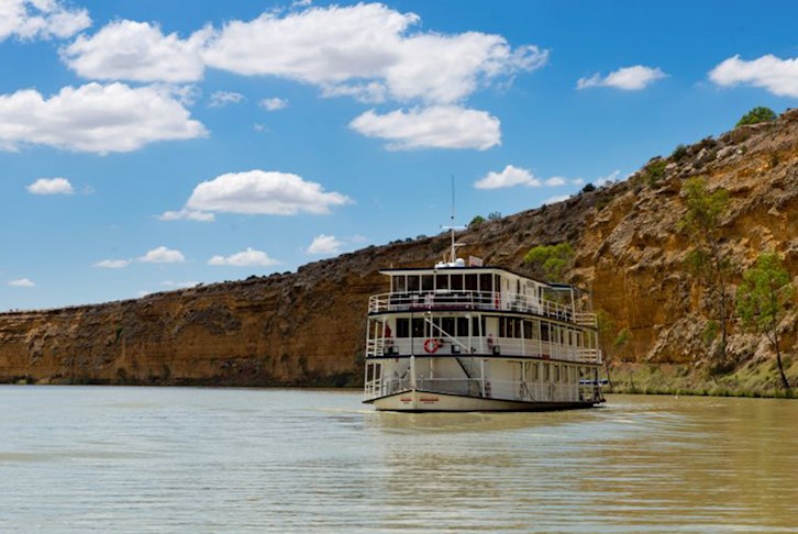Ghan & Proud Mary 3 Day Gourmet Murray River Cruise with Adelaide Stay