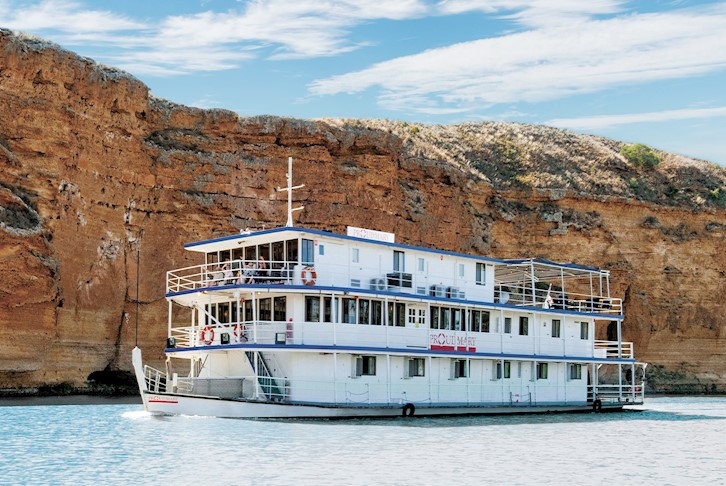 Ghan with Adelaide All-Inclusive & Proud Mary 3 Day Gourmet Murray River Cruise & Darwin Stay