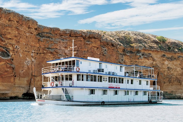 Ghan with Adelaide All-Inclusive & Proud Mary 3 Day Gourmet Murray River Cruise & Darwin Stay
