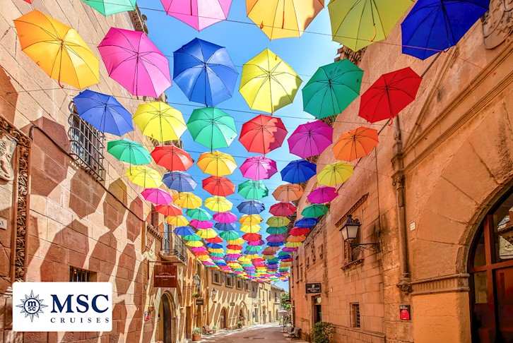 London to Rome Tour with Spain & France Mediterranean Cruise