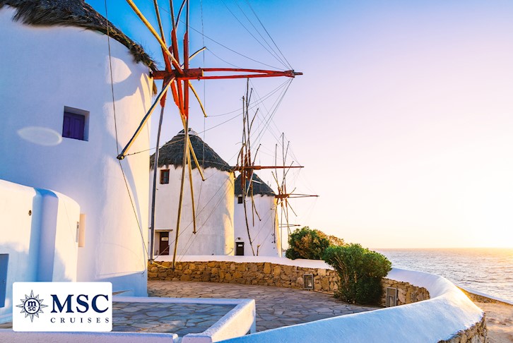 London to Rome Tour with Greek Islands & Mediterranean Cruise