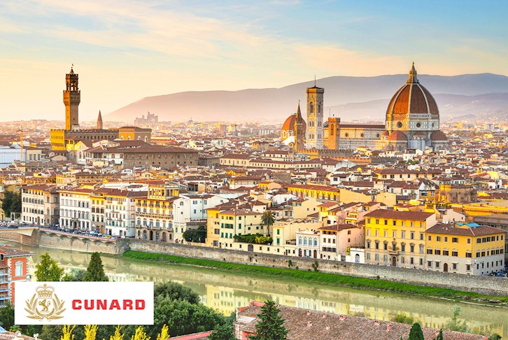 West Mediterranean Cunard Cruise with Rome Stay