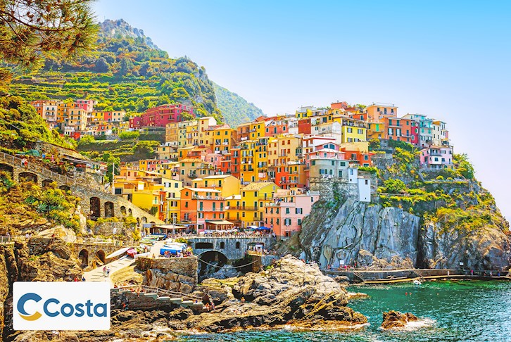 Magnificent Mediterranean Costa Cruise with Rome Stay