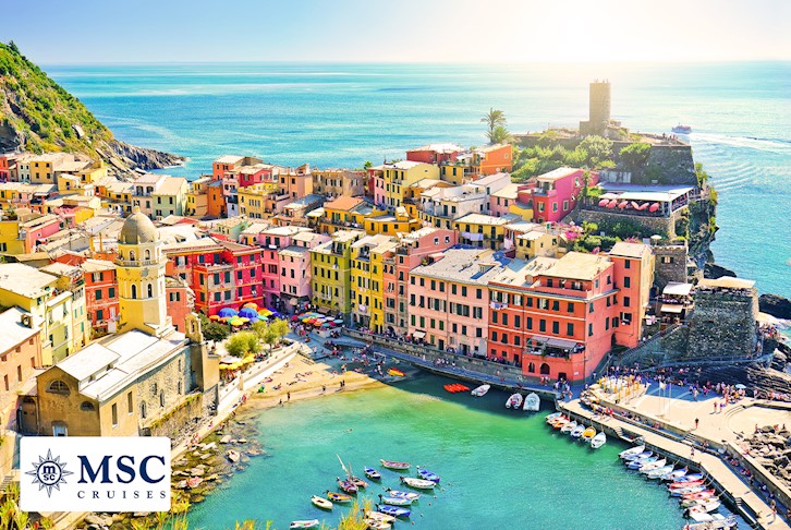 Italy, Spain & France Mediterranean Cruise with Barcelona Stay